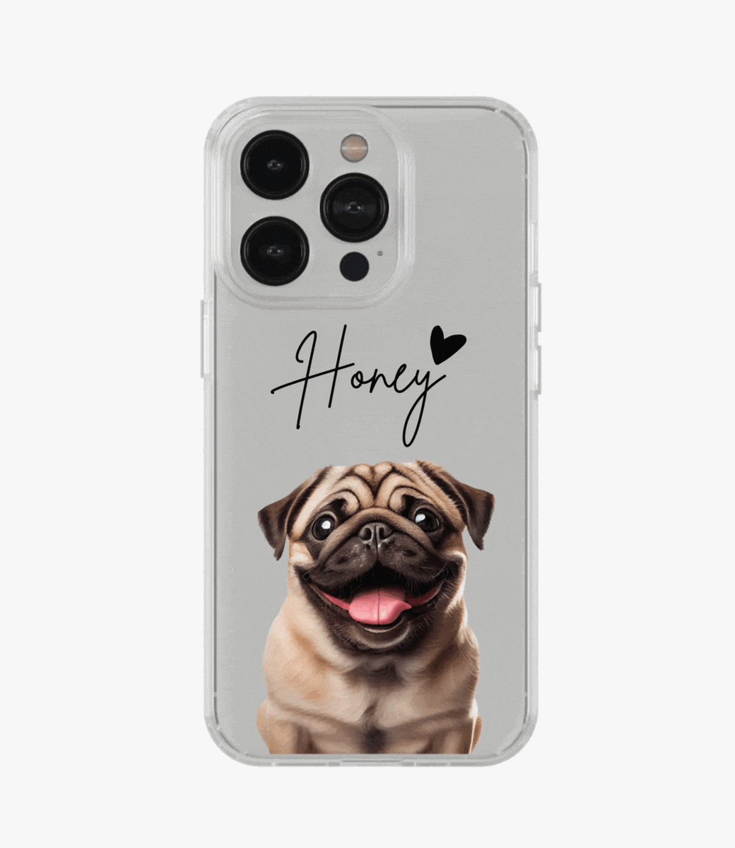 Custom Pet Name Silicone Cases