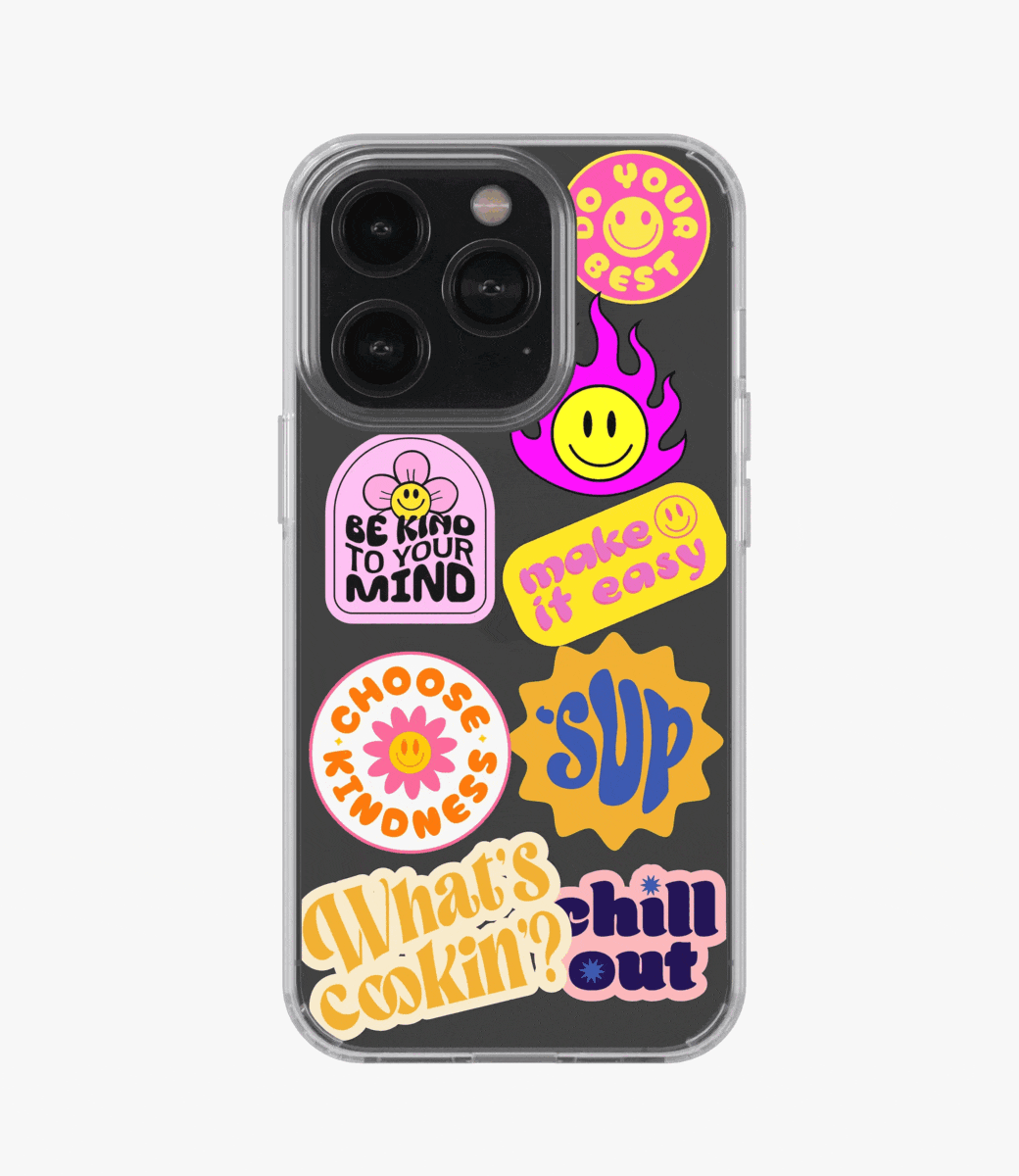 Transparent Patterns Silicone Cases