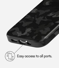 Load image into Gallery viewer, Stealth Night Camo Glossy Armoured Case