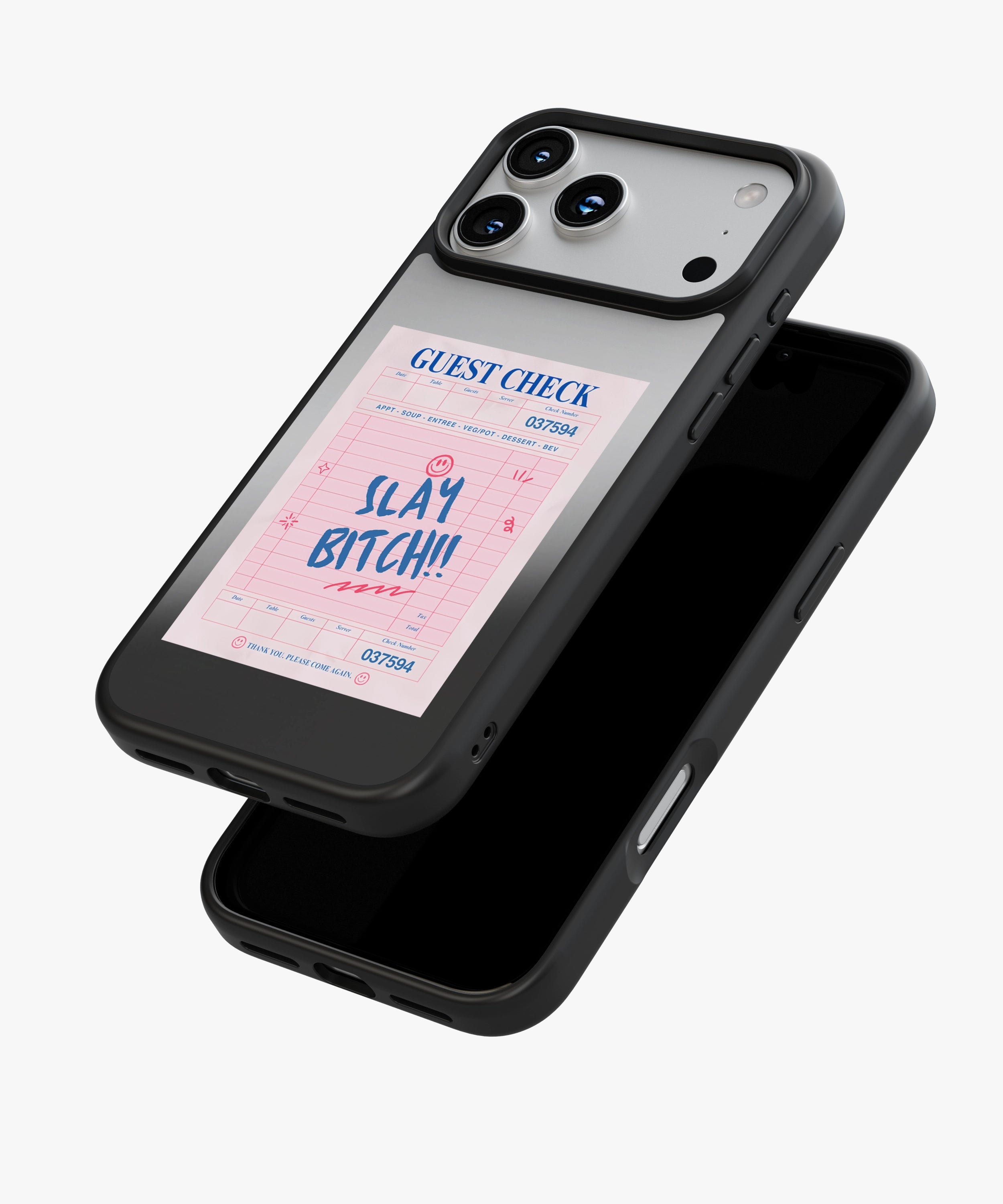 Slay Receipt Case Luxe Mirror Phone Case