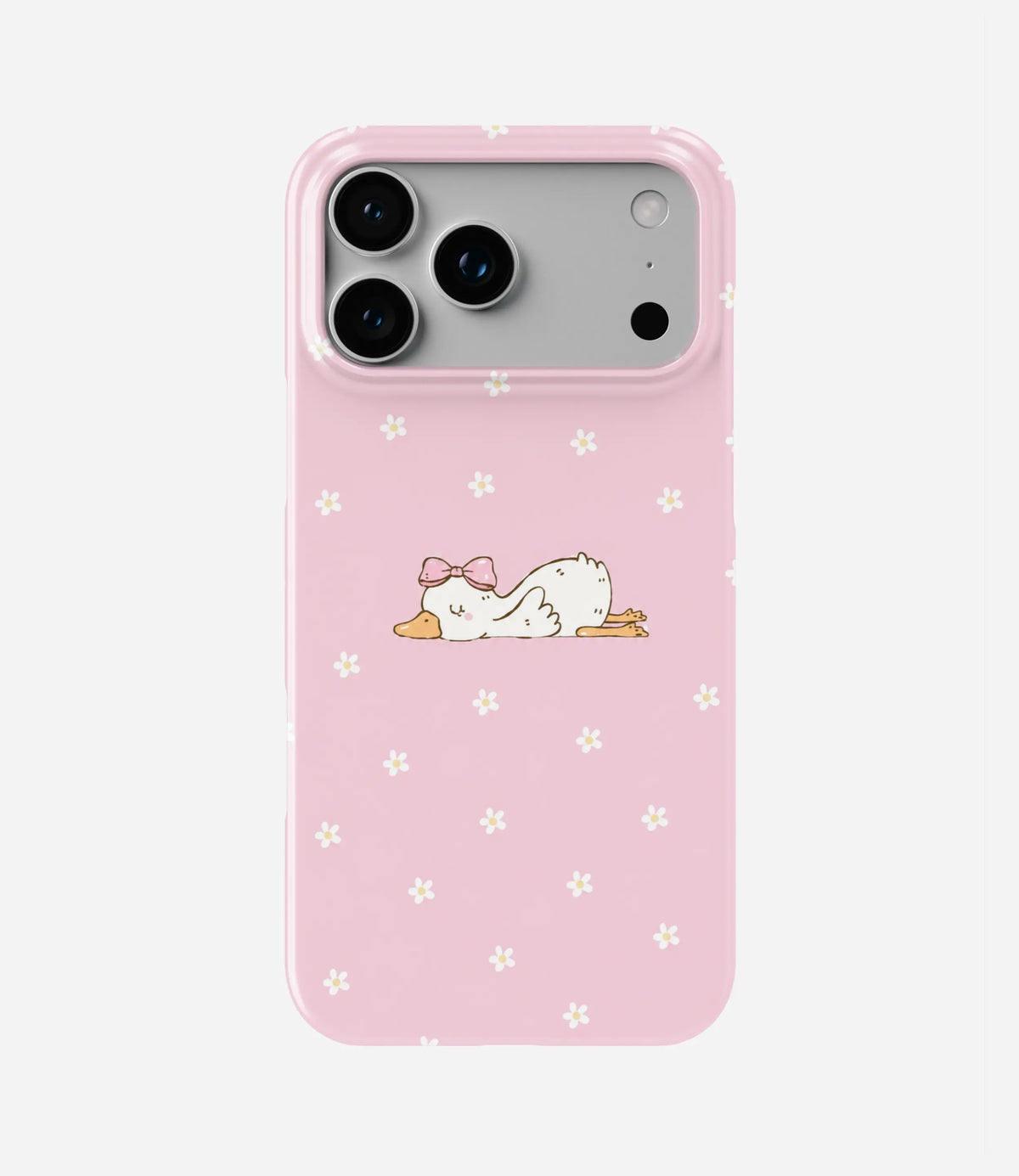 Bow Duck Daisy SnapFit Matte Case