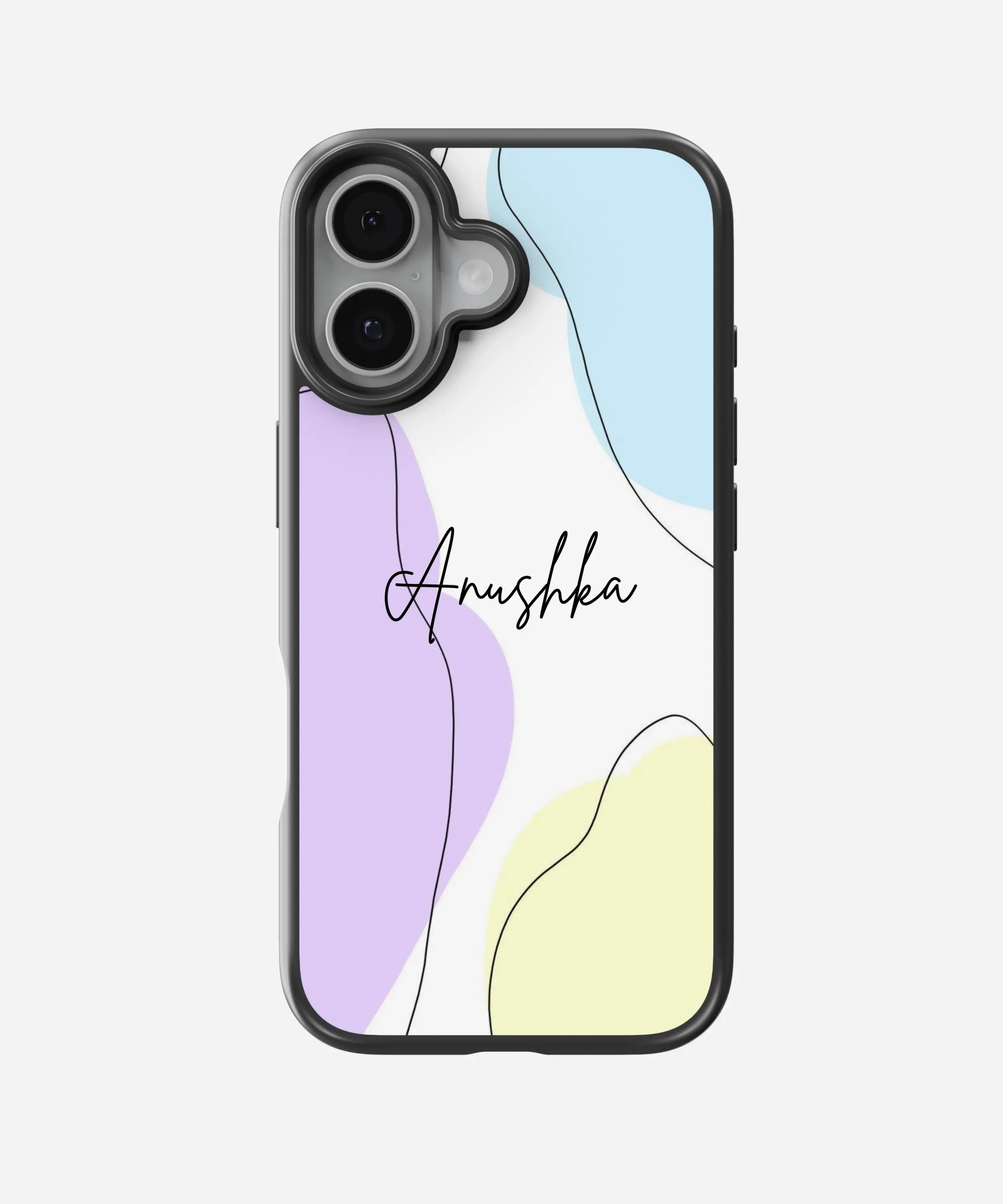 Cosmic Flora Custom Name Hybrid Matte Case