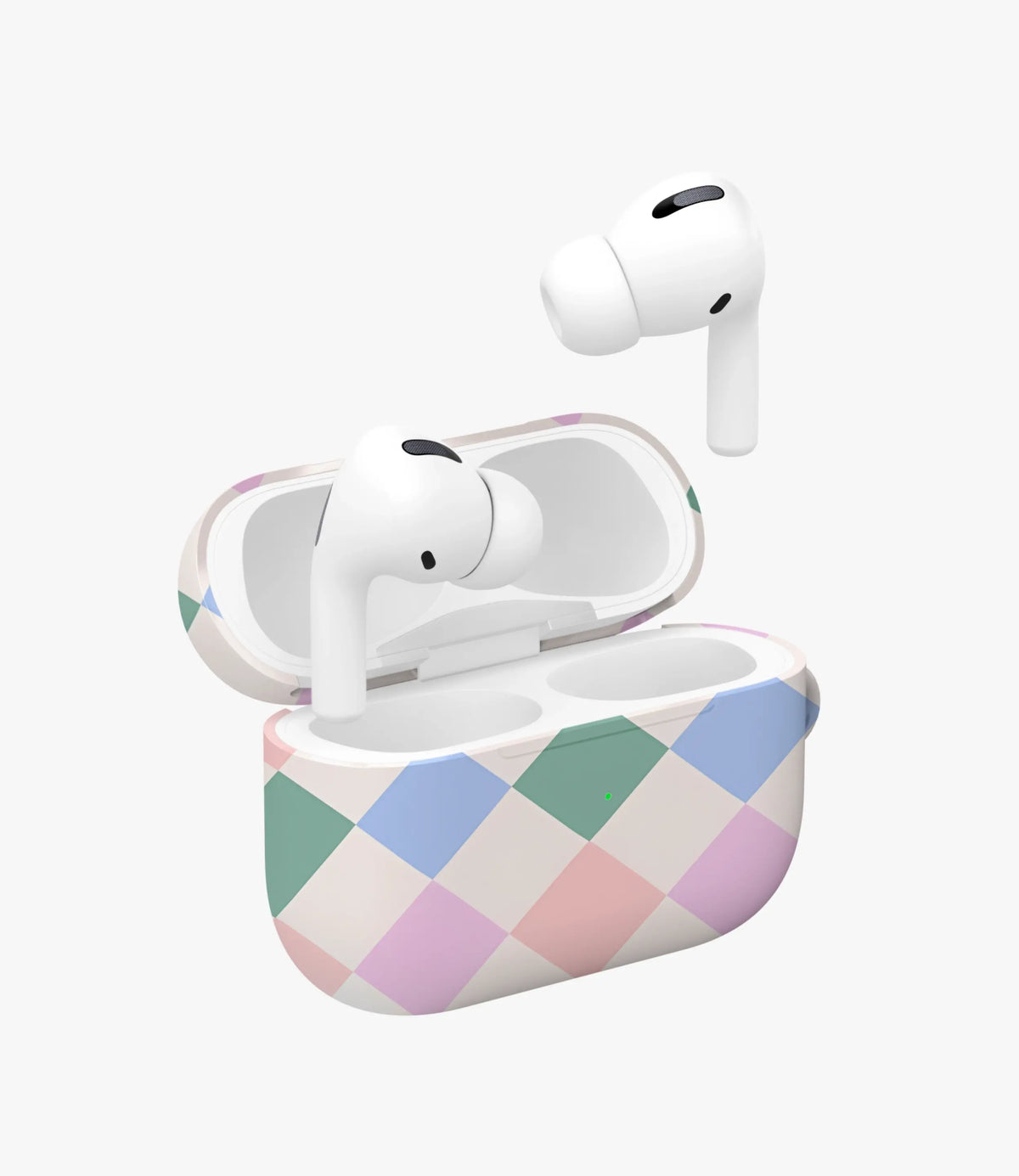 Colorful Pastel Diamond Glossy Airpod Case