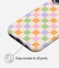 Load image into Gallery viewer, Candy Check Glossy Armoured Case