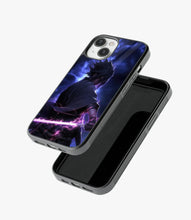 Load image into Gallery viewer, Sasuke Uchiha Glass Phone Case