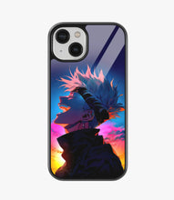 Load image into Gallery viewer, Satoru Gojo Glass Phone Case