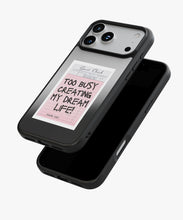 Load image into Gallery viewer, Creating My Dream Life Luxe Mirror Phone Case