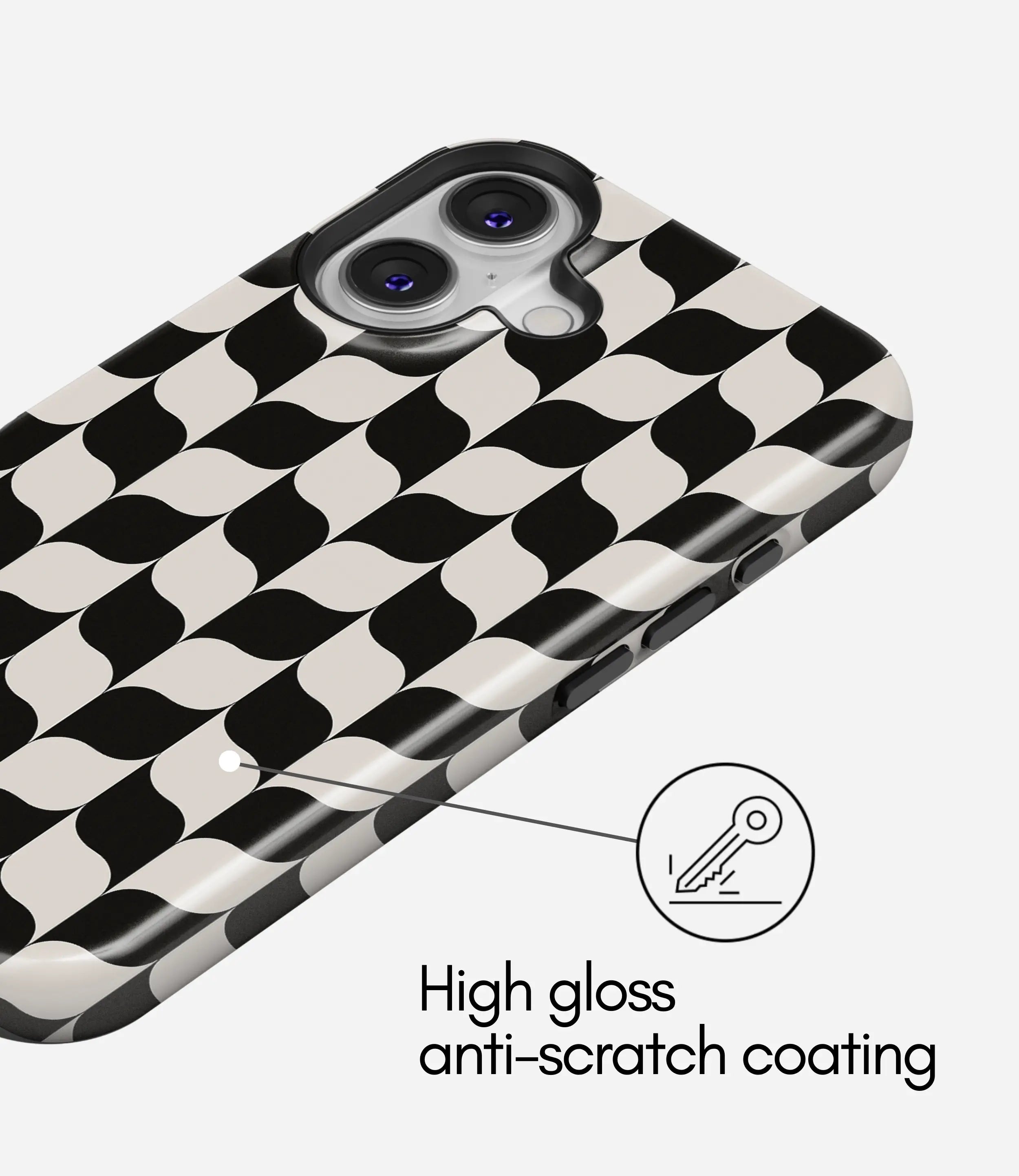 Retro Sway Glossy Armoured Case