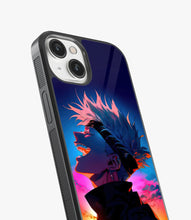 Load image into Gallery viewer, Satoru Gojo Glass Phone Case