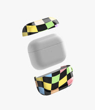 Load image into Gallery viewer, Candy Wave Check Glossy Airpod Case