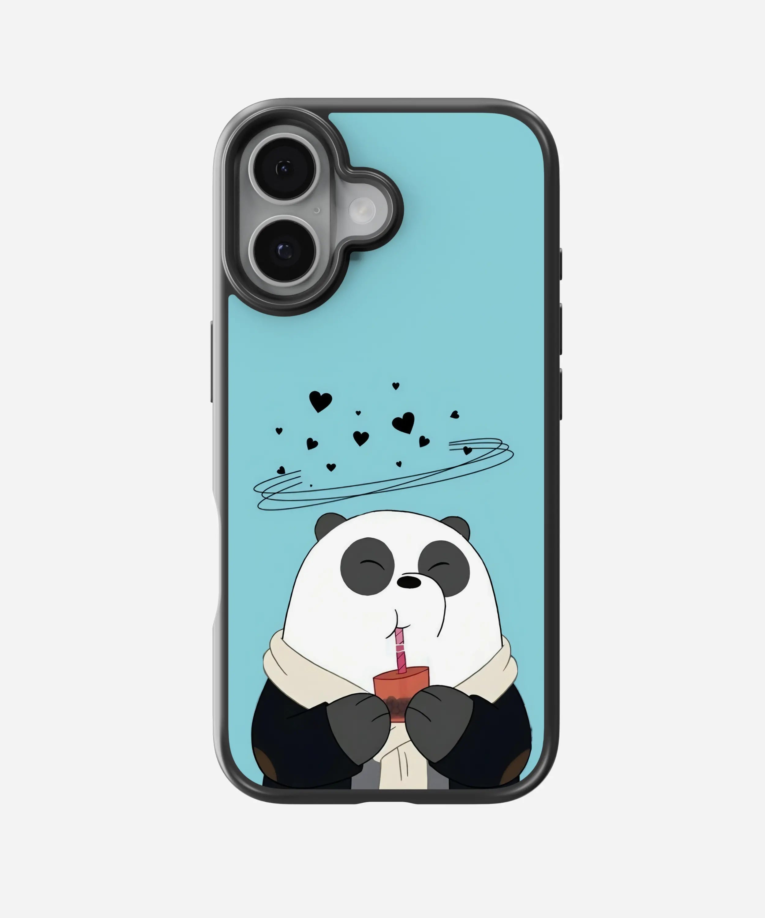 Panda Love Hybrid Matte Case