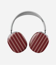 Load image into Gallery viewer, Burgundy Luxe Lines Glossy Airpods Max Case