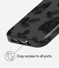 Load image into Gallery viewer, Midnight Bloom Glossy Armoured Case