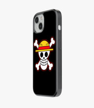 Load image into Gallery viewer, Straw Hat Pirates Logo Glass Phone Case