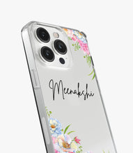 Load image into Gallery viewer, Daisy Delight Custom Name Silicone Case