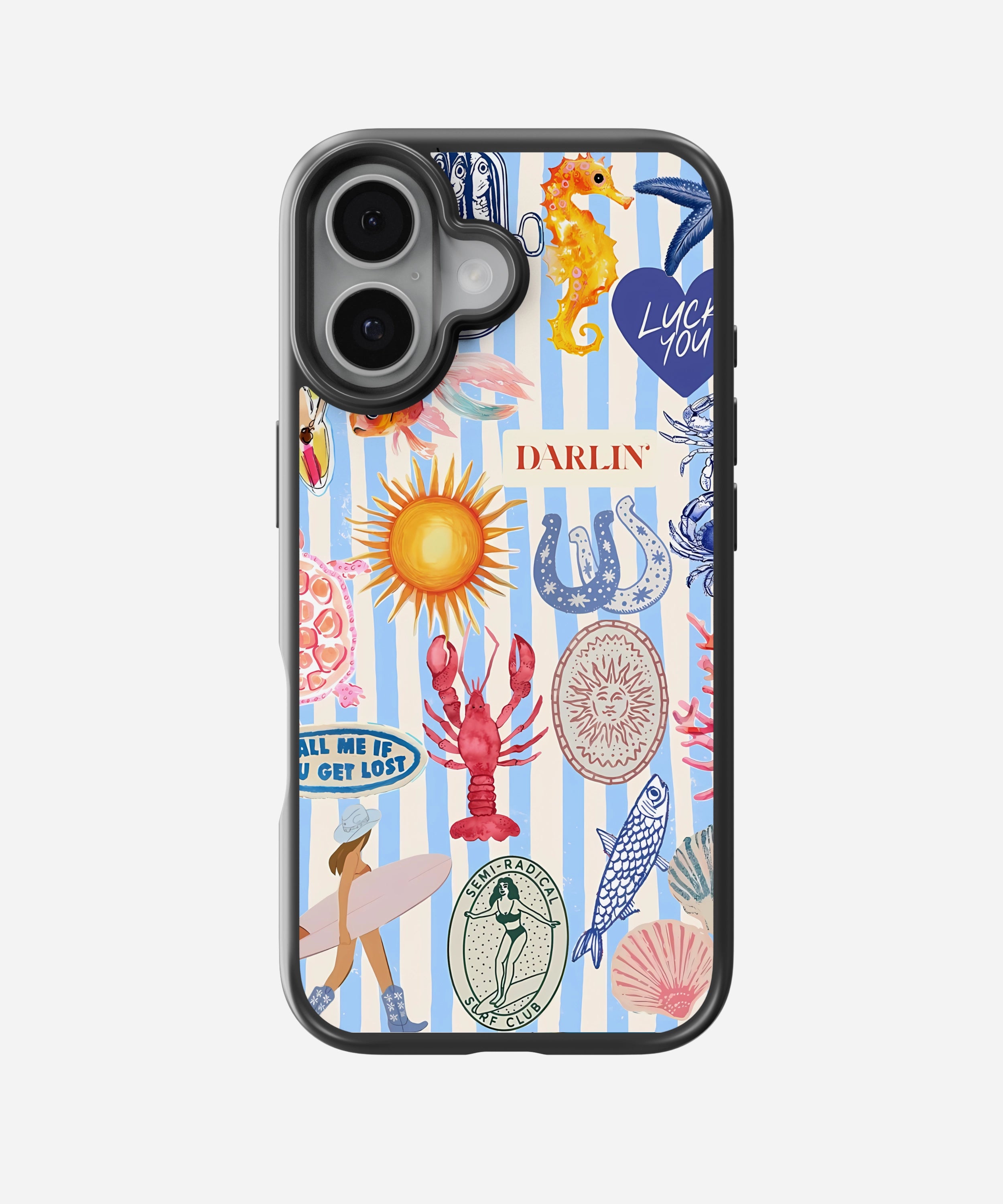 Nautical Darlin Hybrid Matte Case
