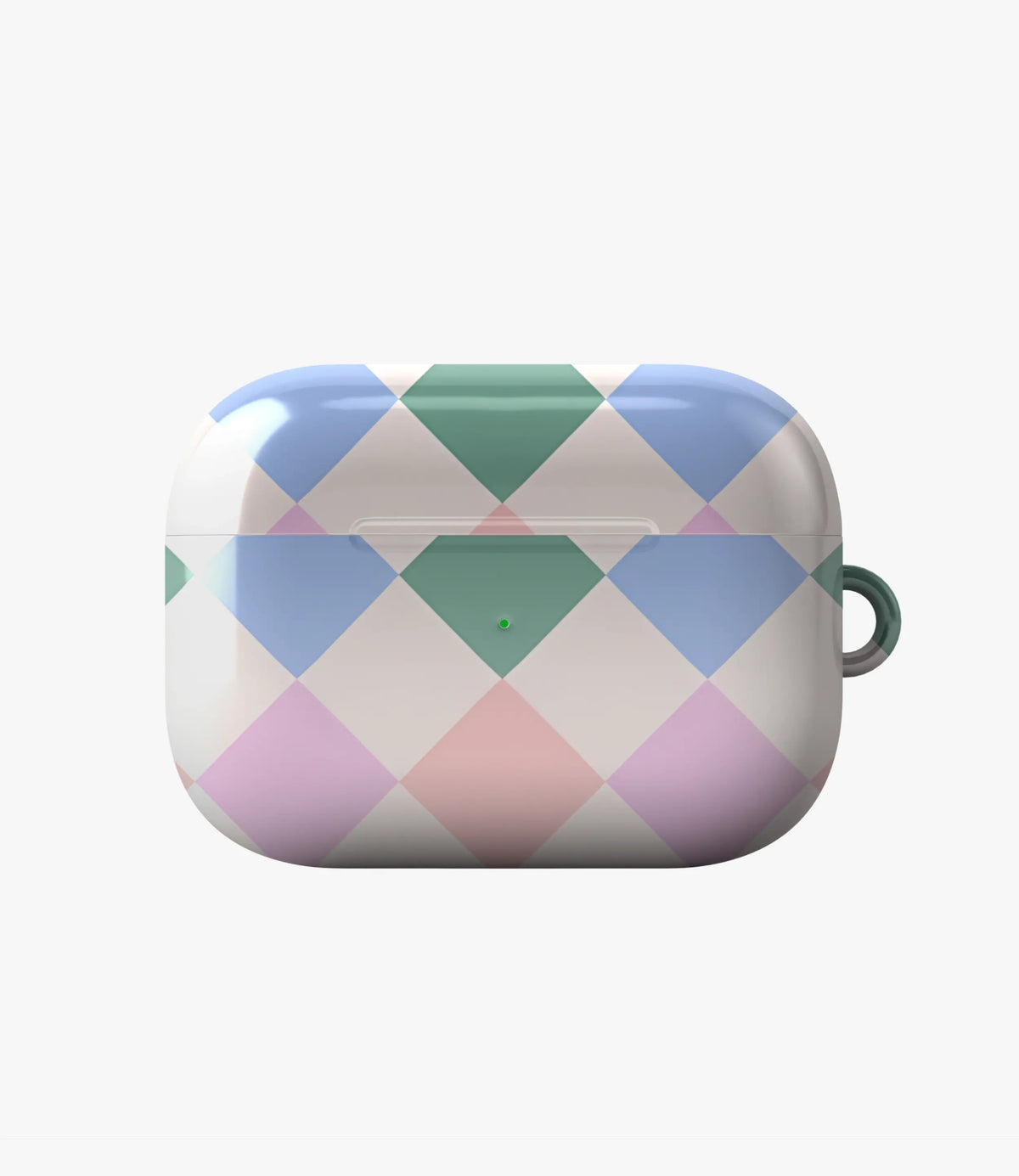Colorful Pastel Diamond Glossy Airpod Case