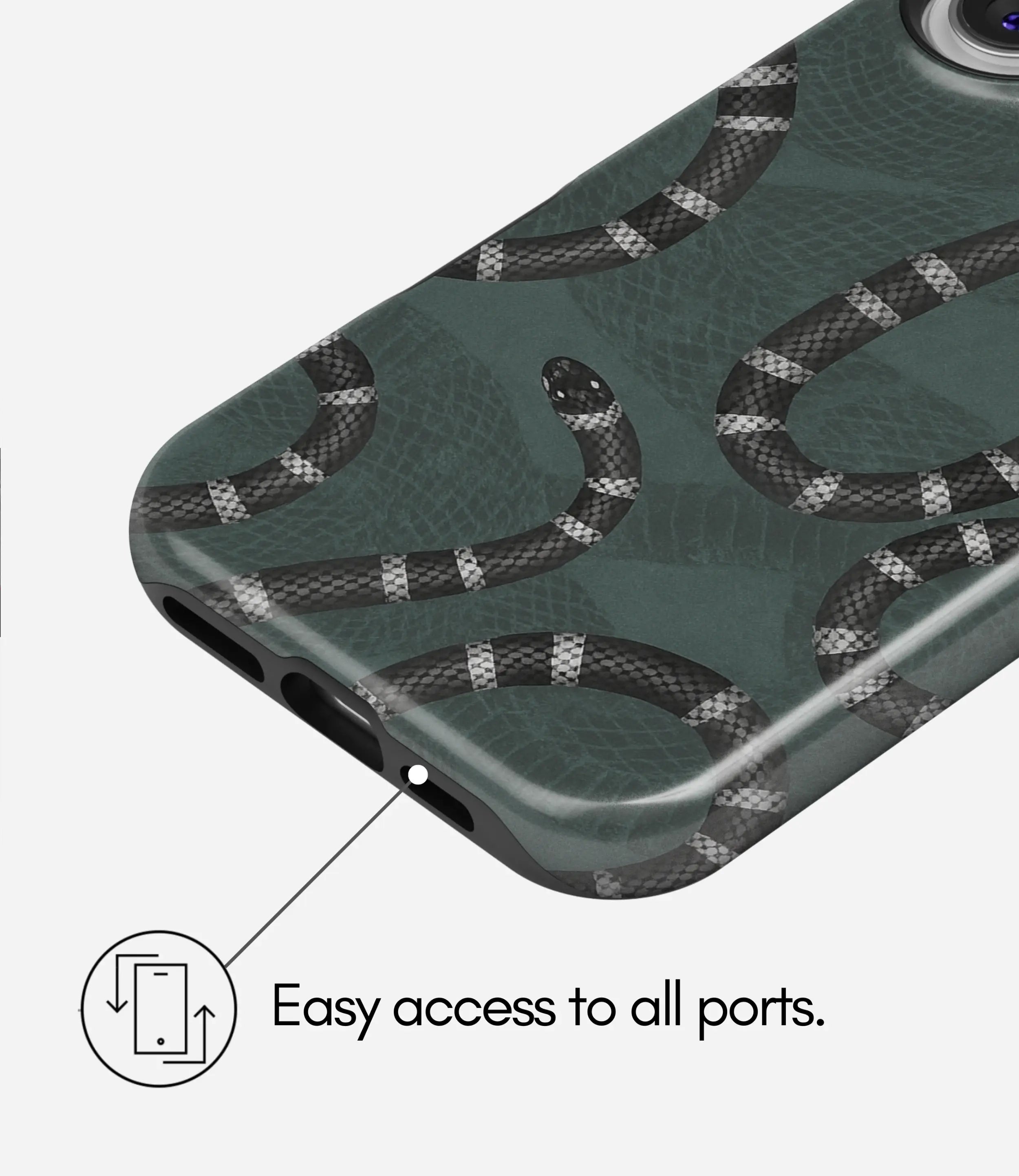 Shadow Serpent Glossy Armoured Case