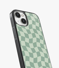 Load image into Gallery viewer, Minty Wave Glass Case