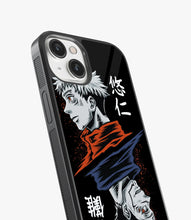 Load image into Gallery viewer, Upside Down Anime Glass Phone Case
