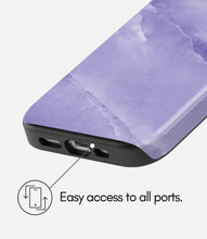 Load image into Gallery viewer, Lavender Quartz Glossy Armoured Case