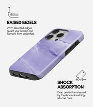 Load image into Gallery viewer, Lavender Quartz Glossy Armoured Case