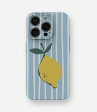 Load image into Gallery viewer, Lemon Sorbet Stripes Glossy Hard Case
