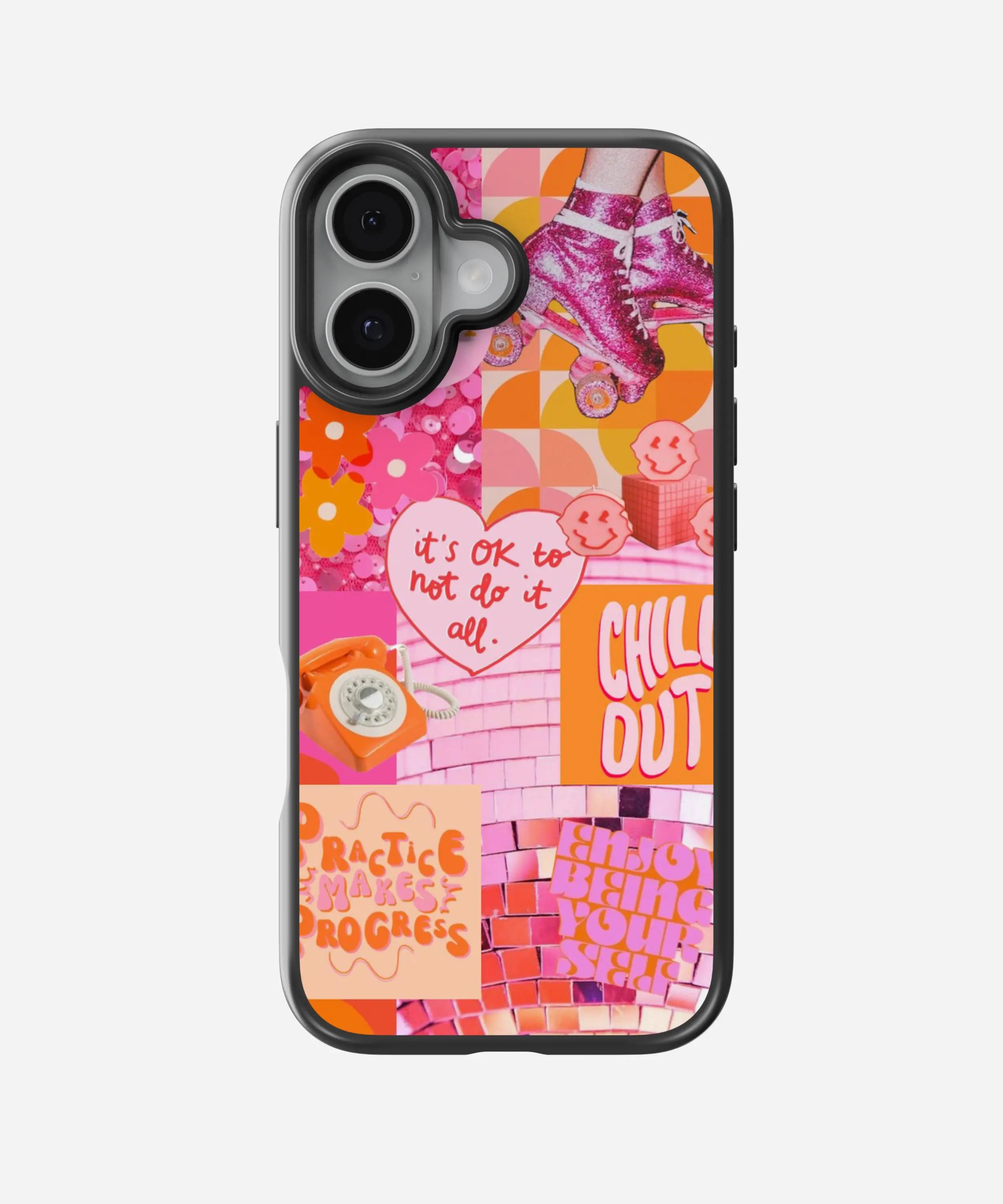 Enjoy Being Yourself Hybrid Matte Case