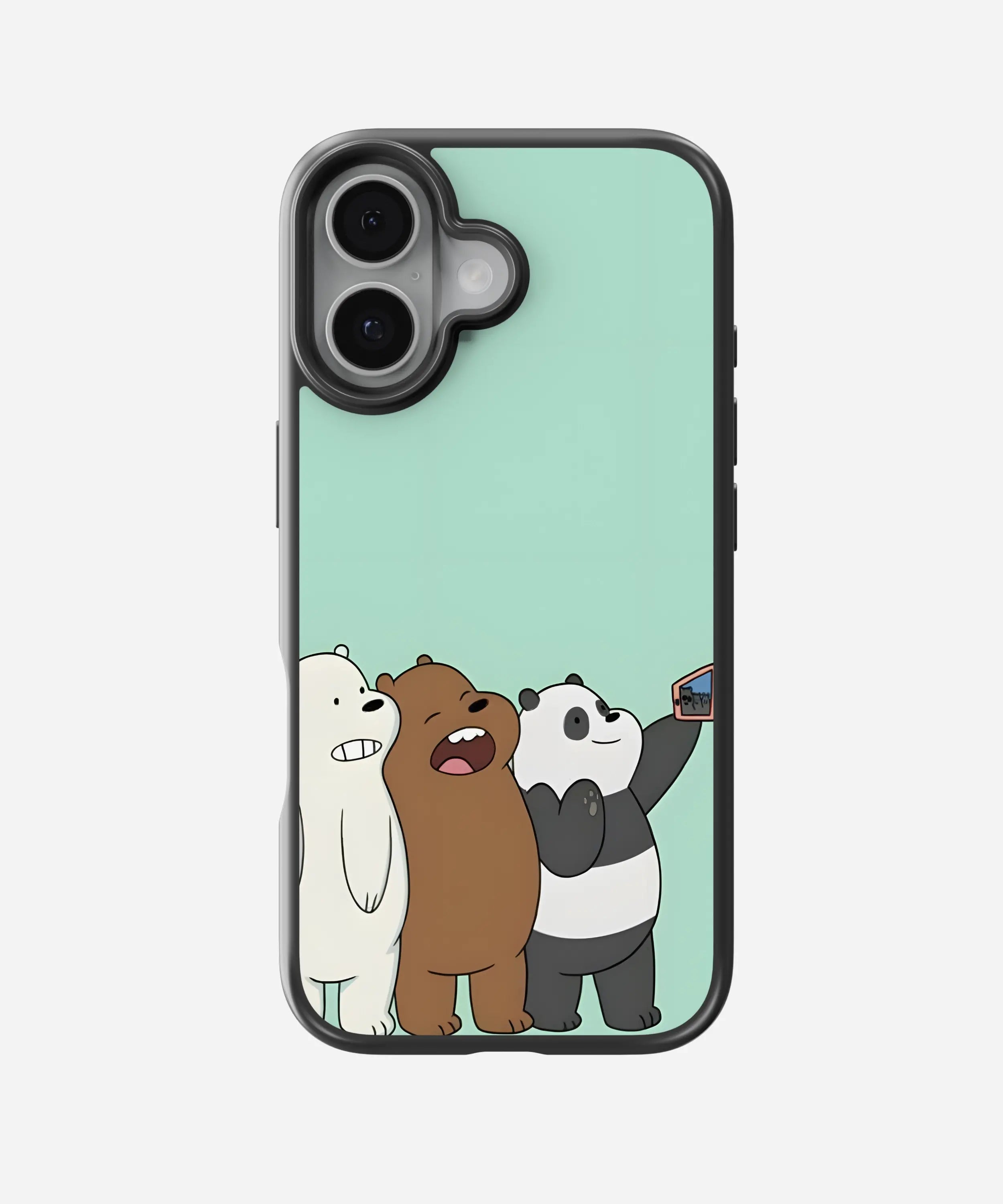 We Bare Bear Selfie Hybrid Matte Case