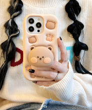 Load image into Gallery viewer, Cute Bear Soft Silicone Phone Case