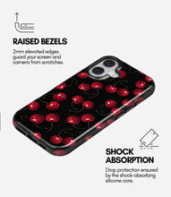 Load image into Gallery viewer, Midnight Cherries Glossy Armoured Case