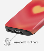 Load image into Gallery viewer, Heart Glow Glossy Armoured Case