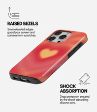 Load image into Gallery viewer, Heart Glow Glossy Armoured Case