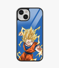 Load image into Gallery viewer, Saiyan Strength Glass Phone Case