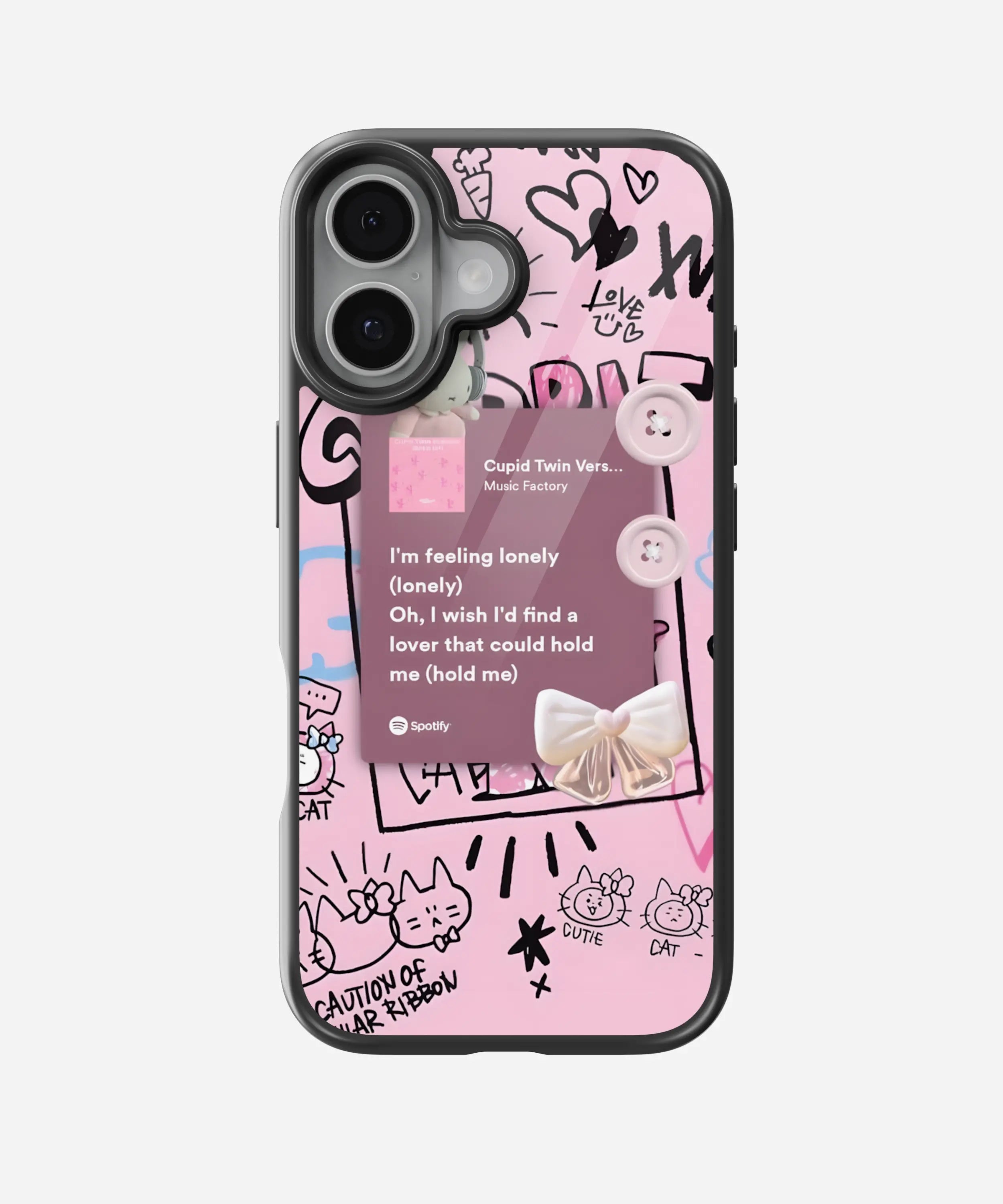 Lyrical Love Glass Case