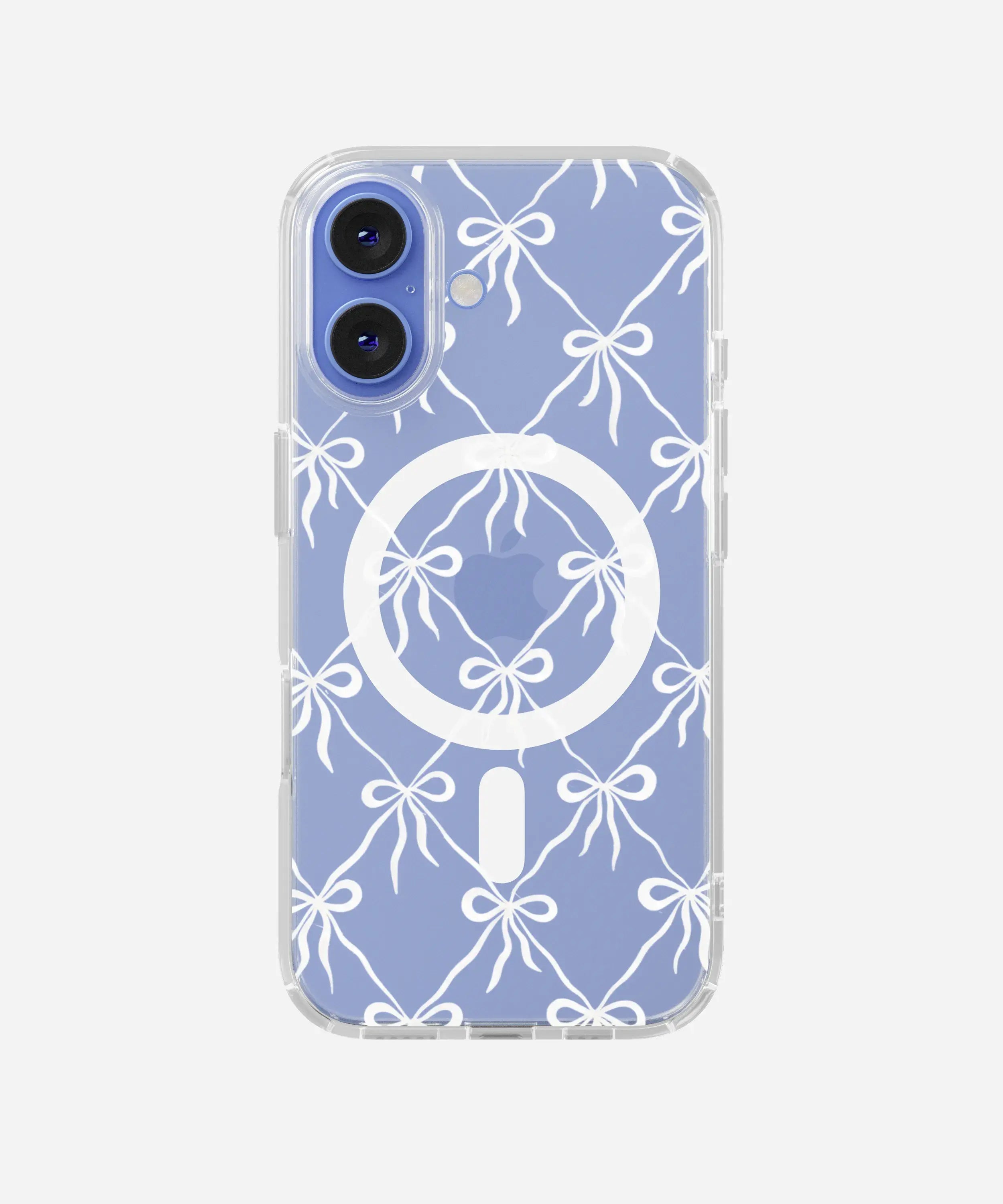 Velvet Bow Clear Magsafe Clear Phone Case