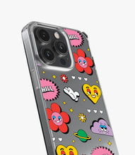 Load image into Gallery viewer, Chill Clouds & Hearts Silicone Case