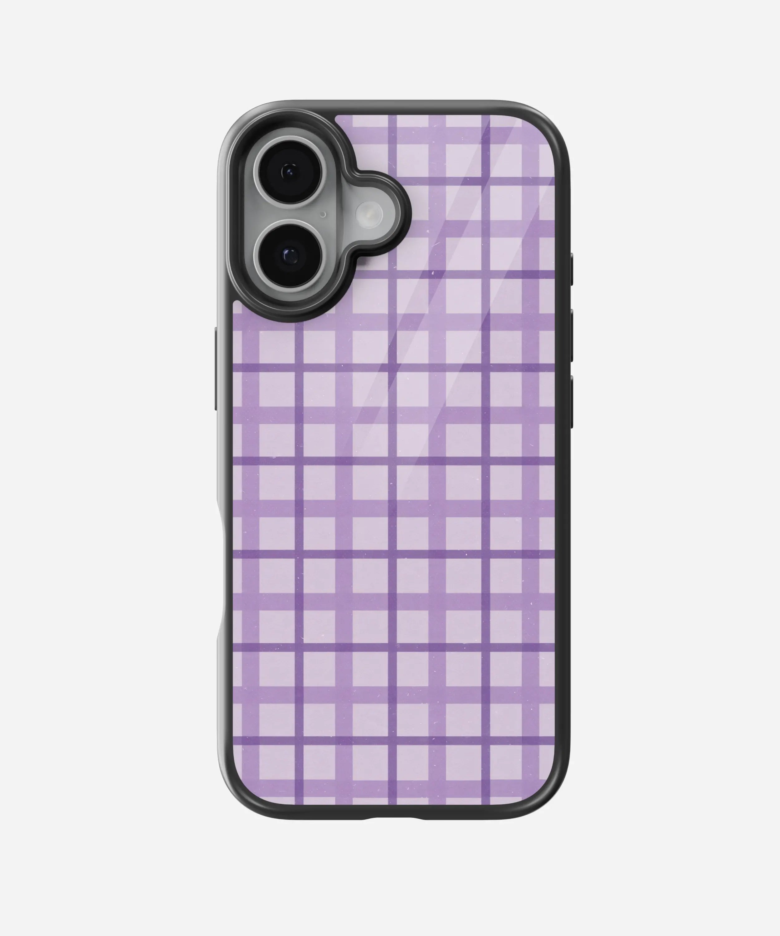 Lilac Lattice Glass Case