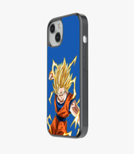Load image into Gallery viewer, Saiyan Strength Glass Phone Case