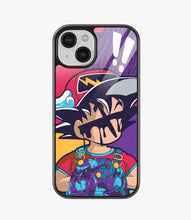 Load image into Gallery viewer, Goku Pop Art Glass Phone Case