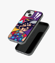 Load image into Gallery viewer, Goku Pop Art Glass Phone Case