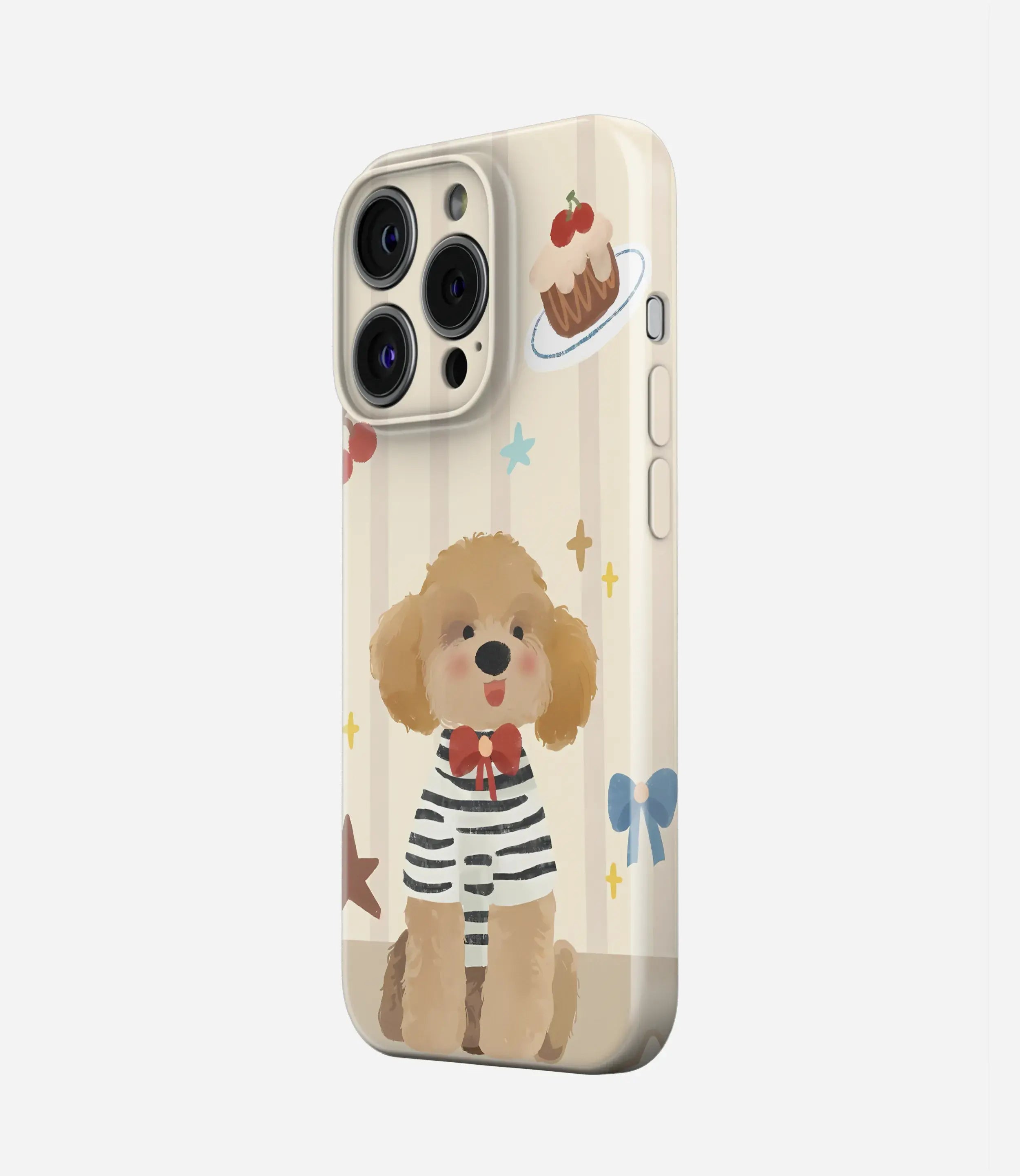 Parisian Pup Glossy Hard Case