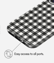 Load image into Gallery viewer, Monochrome Picnic Glossy Armoured Case