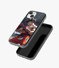 Load image into Gallery viewer, Goku Power Glass Phone Case