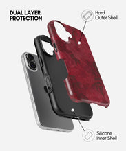 Load image into Gallery viewer, Crimson Bloom Glossy Armoured Case