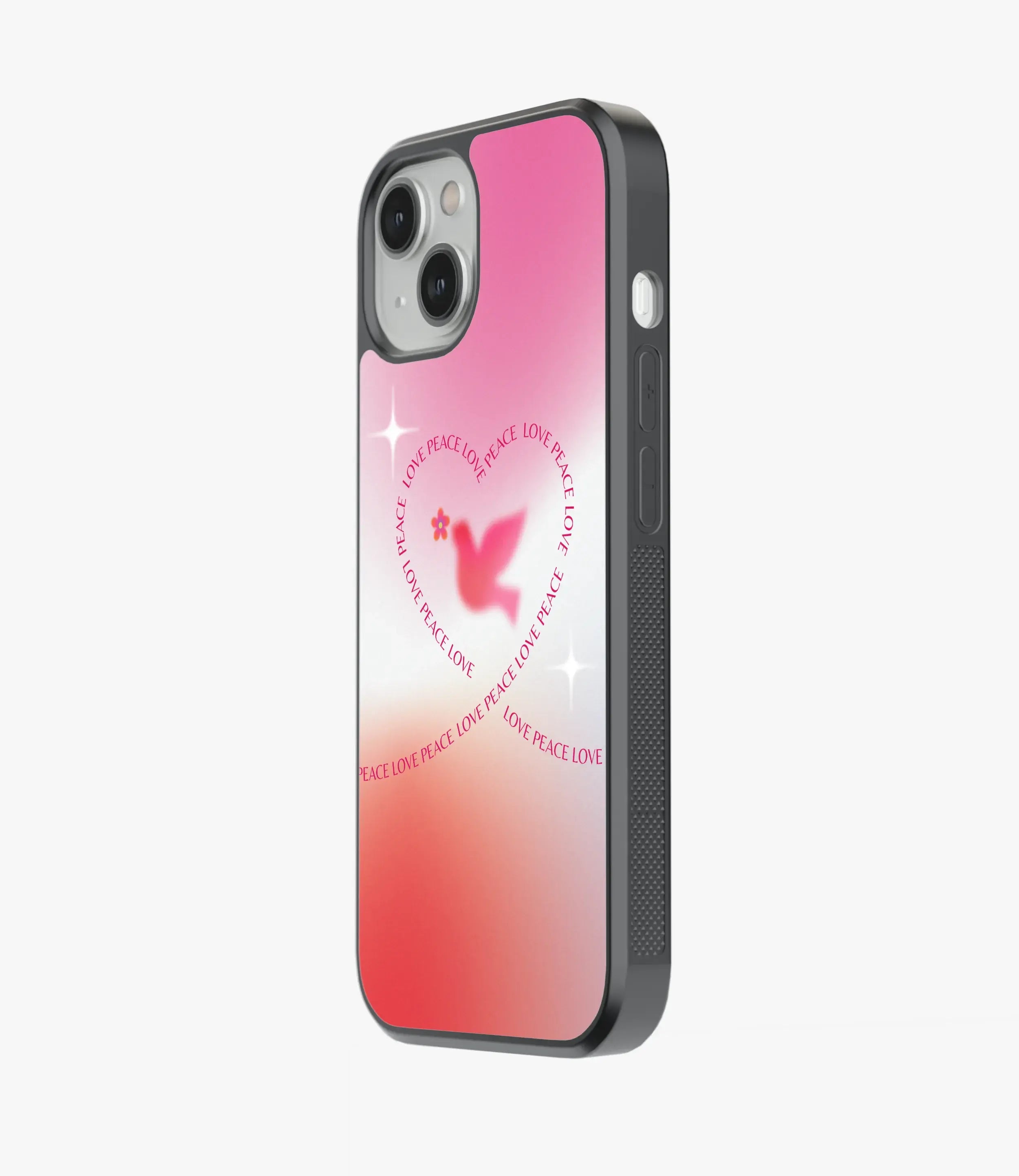 SweetEmbrace Glass Phone Case