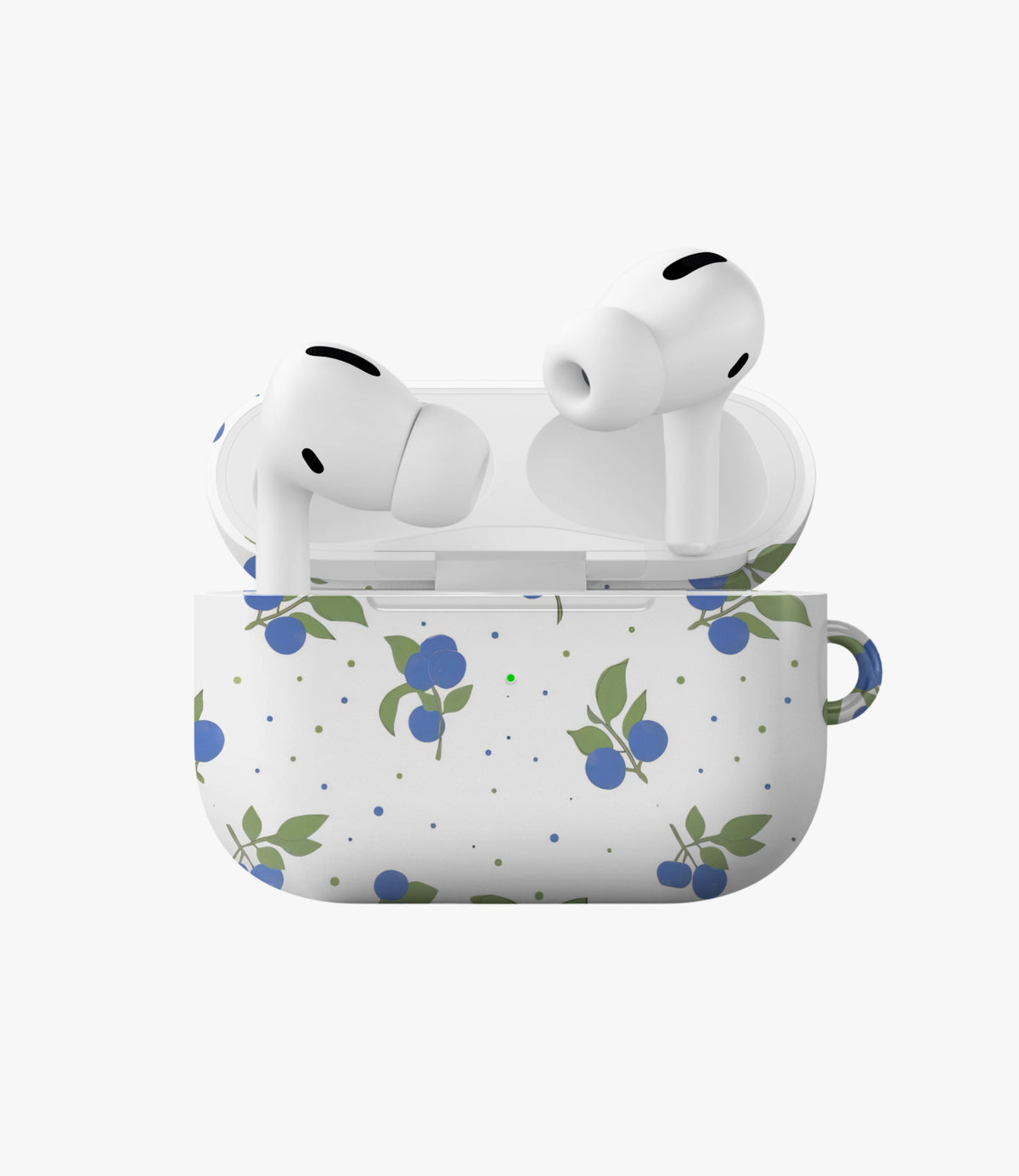 Creamy Blueberry Glossy Airpod Case
