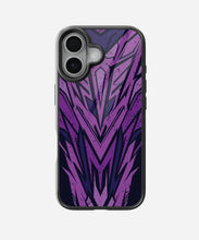 Load image into Gallery viewer, Abstract Purple Geometric Pattern Glass Case