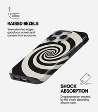 Load image into Gallery viewer, Hypnotic Swirl Glossy Armoured Case