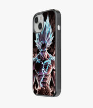 Load image into Gallery viewer, Electrifying Goku Glass Phone Case